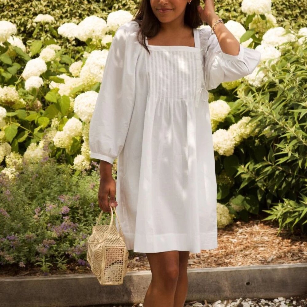NWT Darling white cotton Ivy dress size S